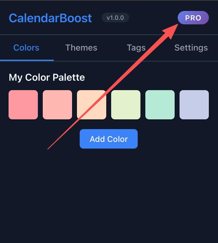 CalendarBoost Payment success